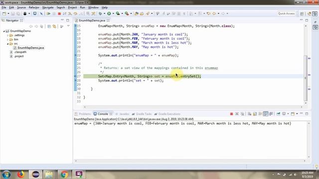 Java EnumMap entrySet() method | EnumMap in Java смотреть онлайн