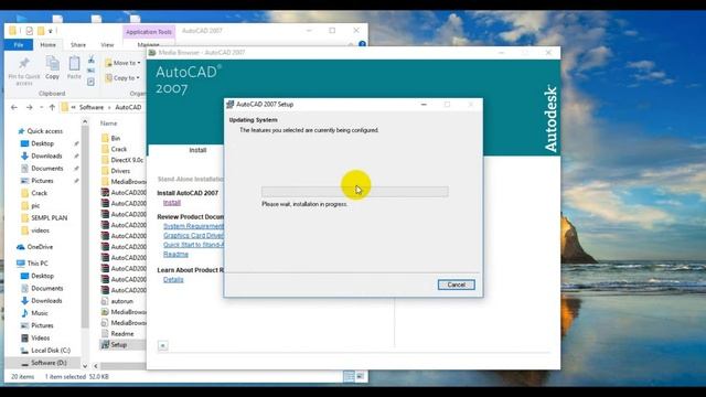 How To Auto CAD 2007 Install (Bangla Tutorials) on windows 7, 8 & 10 pro (32/64-bit) смотреть онлайн