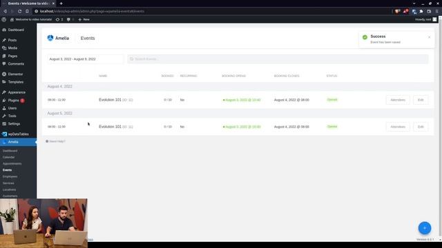 How To Create Booking Events in Amelia WordPress Booking Plugin смотреть онлайн