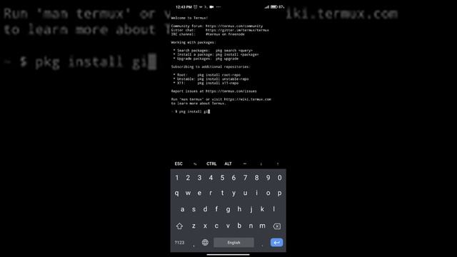 حل جميع مشاكل Termux علي الموبايل смотреть онлайн