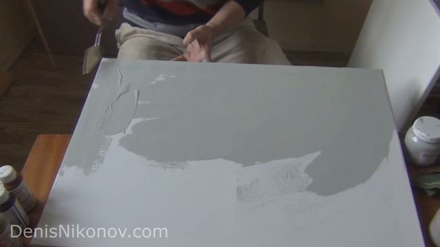 Как загрунтовать холст смотреть онлайн