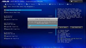 How to disable the secure boot on a ASUS BIOS