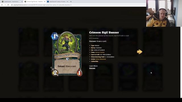 Reviewing the DEMON HUNTER Cards смотреть онлайн