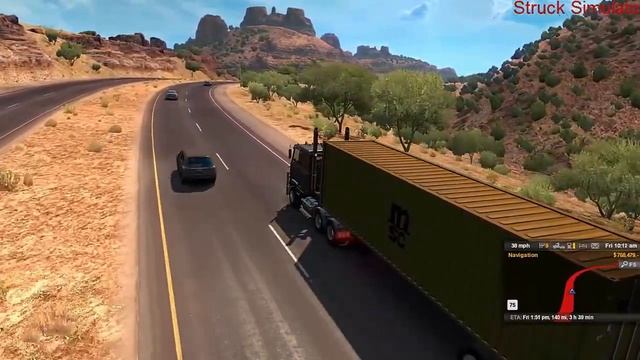 American Truck Simulator \ Mack Ultraliner V8 \ Maps American \ Euro Truck Simulator 2. смотреть онлайн