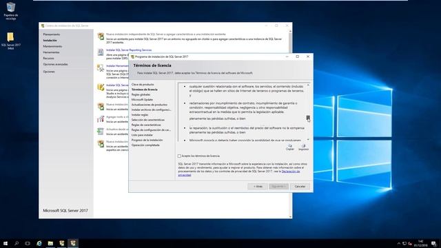 Microsoft SQL Server 2017 - Instalación смотреть онлайн