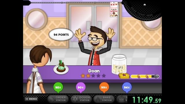 I speedrun serving weird people bad ice cream Papa's Scooperia смотреть онлайн