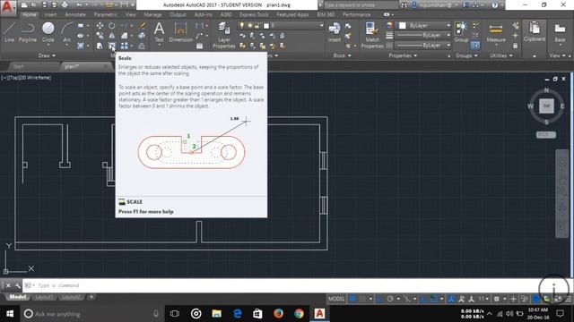 Autocad 2017 Part-5 Modify Panel смотреть онлайн
