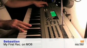 YAMAHA MO6 - my first rec.