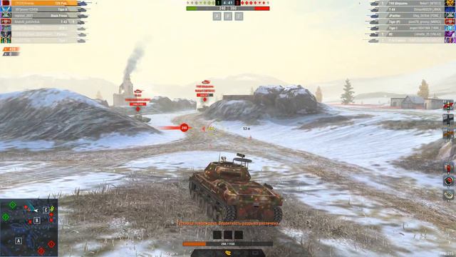 World Of Tanks Blitz - Как взорвать БК на Т-44? смотреть онлайн