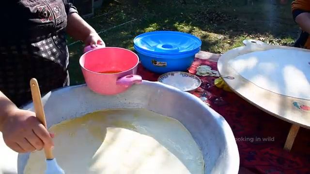 Country Lifestyle Vlog Azerbaijani Baklava Recipe! Outdoor Cooking