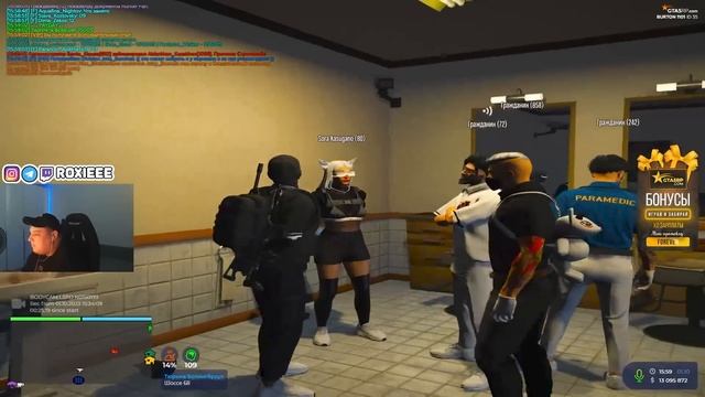 РОКСИ ПОВЯЗАЛ ЗАМГЛАВУ АДВОКАТОВ И СОБРАЛ ВСЕ ГОССТРУКТУРЫ В ГТА 5 РП