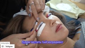 Как в КОРЕЕ Делают ЛАМИНИРОВАНИЕ РЕСНИЦ? ЧТО ОСОБЕННОГО? [Салон в Корее] - #Кореянка Kyungha러시아 유튜버