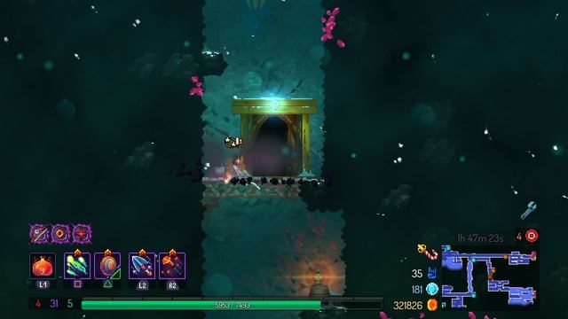 Dead Cells: Finding the hidden Garland Key and Festive Outfit blueprint in 4BC difficulty смотреть онлайн