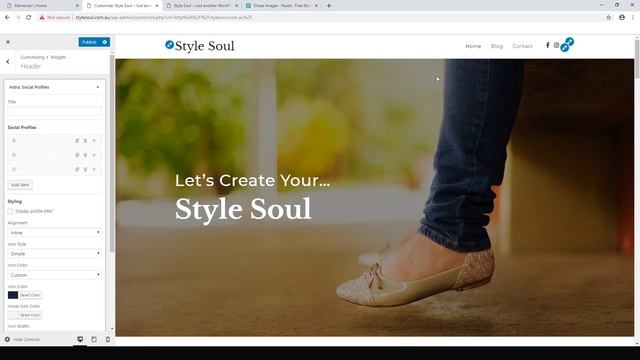 Header & Footer Design - Astra Theme (Free) WordPress Beginner Tutorial смотреть онлайн