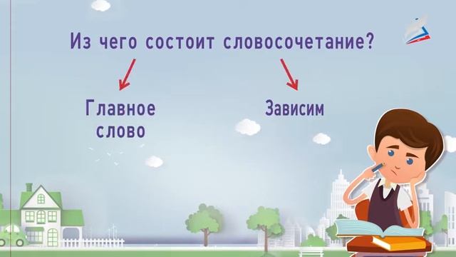 Что такое словосочетание. Из чего состоит словосочетание смотреть онлайн