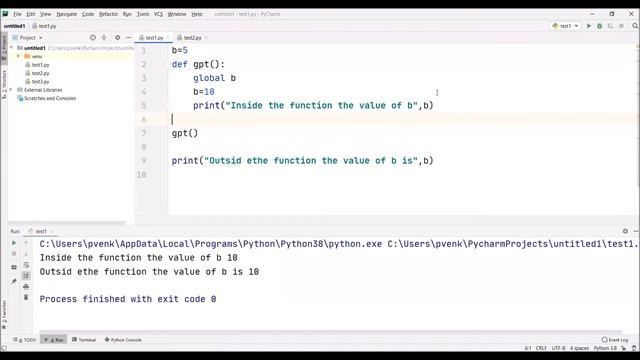 78-Global variable in Python смотреть онлайн
