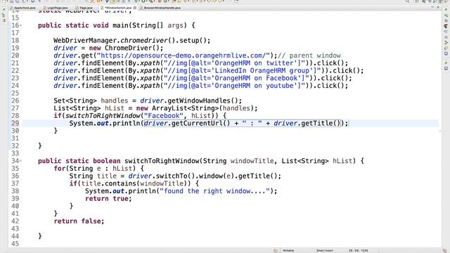 Switch to a specific window out of 100 windows and validate it in #Selenium смотреть онлайн