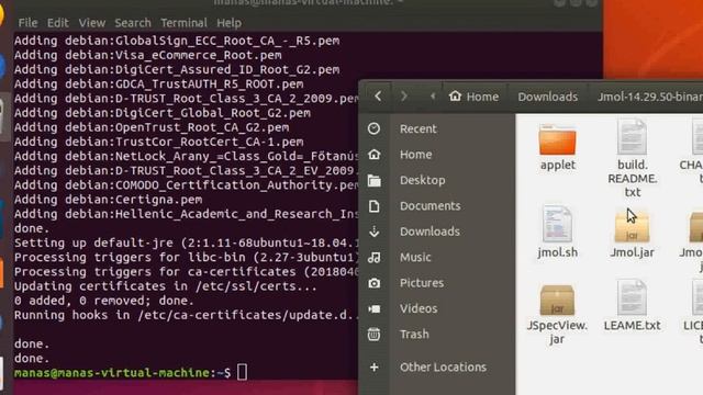 Installing JMOL on UBUNTU [TUTORIAL] смотреть онлайн