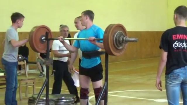 Пауэрлифтинг 14 июня 2014 Присед со штангой Первая попытка смотреть онлайн