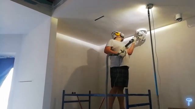 Шлифовка стен базовый слой шпаклевка ролик № 2 смотреть онлайн