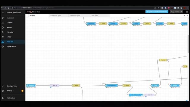 Multi zone Thermostat with Home Assistant, Node-Red, Aqara, Sonoff Basic Zigbee смотреть онлайн