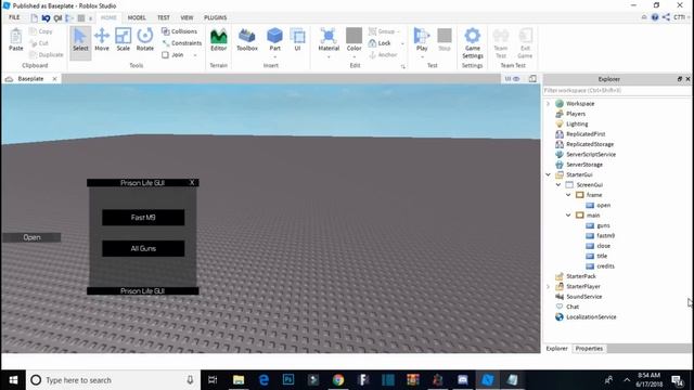 How To Make A Roblox Exploit GUI 2018 [ WATCH NEW VERSION ] смотреть онлайн