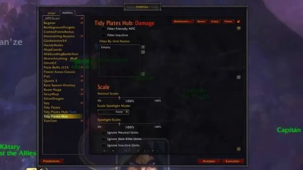 Addons wow  Tidy Plates