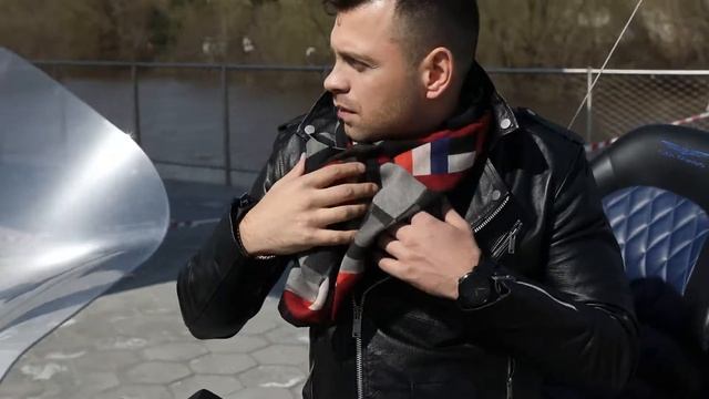 Шарф мужской шерстяной "10481", вид 18, 40х190 см. смотреть онлайн