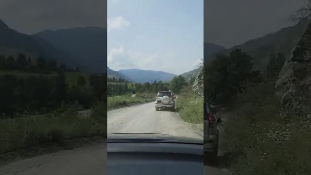 Алтай, дорога на Ороктойский мост смотреть онлайн