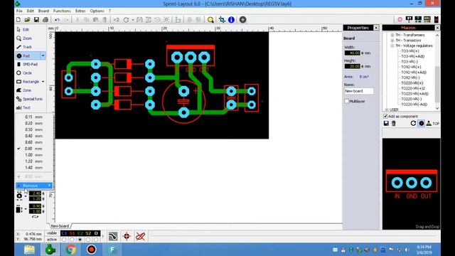 pcb edit sprint layout смотреть онлайн