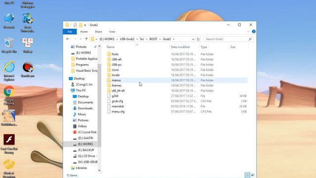 Dual Bootable USB Grub4dos/Grub2. Working LEGACY & UEFI BIOS смотреть онлайн
