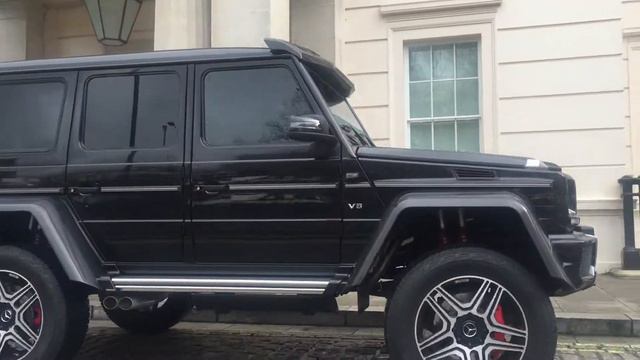 MERCEDES G500 4X4 IN LONDON смотреть онлайн