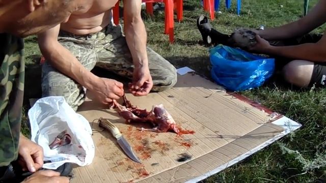 Мастер класс по разделки уток от друга Ромы!!Master class on dressing ducks and coots other Roma ! смотреть онлайн