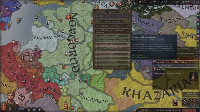 Forming The Russian Empire In Crusader Kings 3 (CK3 Lets Play Part 10) смотреть онлайн