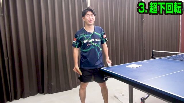 最も逆回転サーブがかかるコツ（巻き込み）【卓球知恵袋】 смотреть онлайн