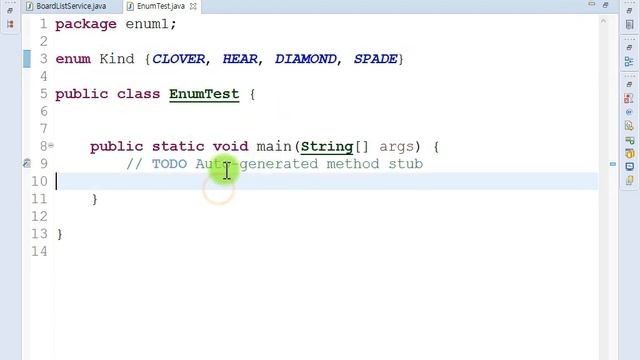 Webjjang JAVA 13-02 enum(웹짱과 함께하는 자바) смотреть онлайн