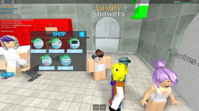 СИМУЛЯТОР ДУША В РОБЛОКС ROBLOX ПО РУССКИ Flv смотреть онлайн