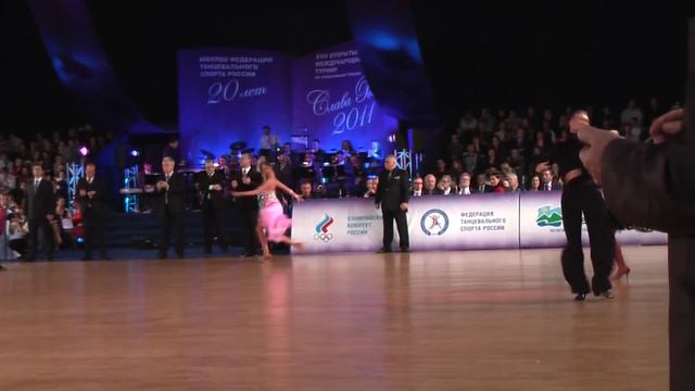 Simachev Yury - Klokotova Anastasia, pasodoble смотреть онлайн