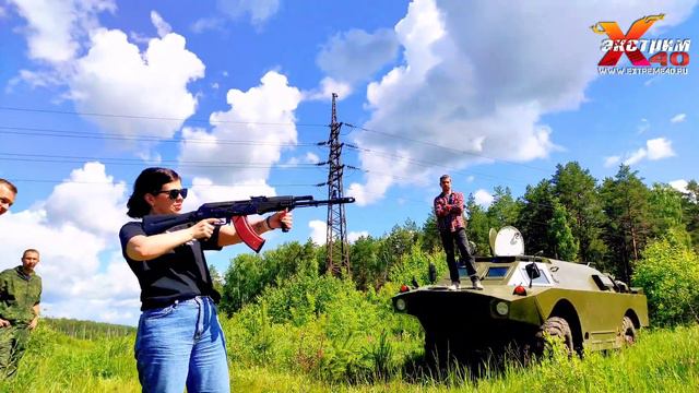 Катание на танке (БРДМ) Калуга - 18 июня! Семейный отдых в Калужской области! смотреть онлайн