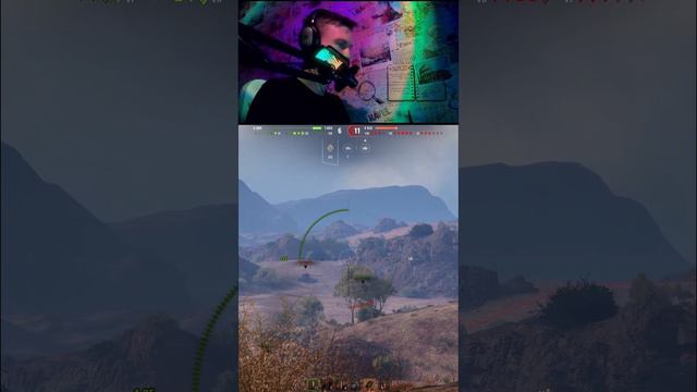 Снайперский выстрел наугад #шорст #танки #wot смотреть онлайн