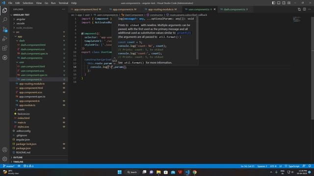 Angular #39 - NavigateByURL & Navigate (Navigate the route or url from the typescript file) смотреть онлайн