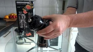 Соковыжималка шнековая Redmond RJ-912S Сборка Auger juicer Assembly जूसर ジューサー 榨汁機 عصارة Entsafter