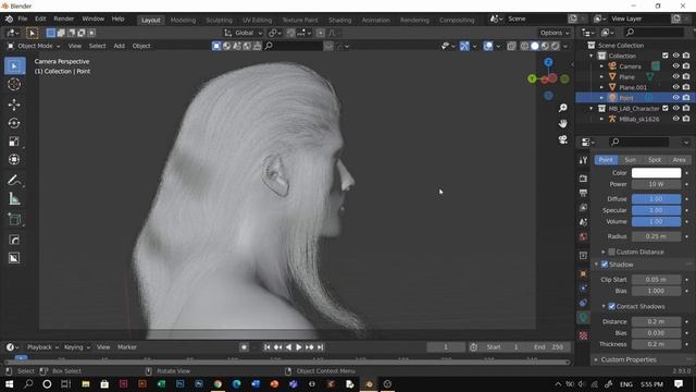 Blender Hair TIPS in EEVEE смотреть онлайн