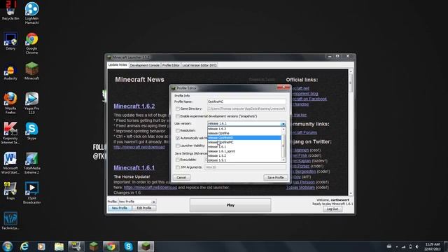 How To Install Optifine For Minecraft 1.6.2,1.6.1,1.6.0(PLUS BEST SETTINGS) смотреть онлайн