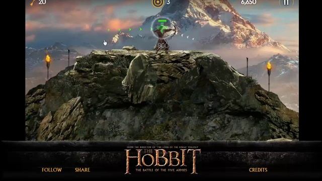 GAME: The Hobbit - Orc Attack. #Level 10 (Уровень №10) смотреть онлайн