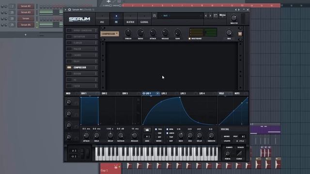 Как накрутить яркий Lead в Serum для аккордов в Future Bass смотреть онлайн