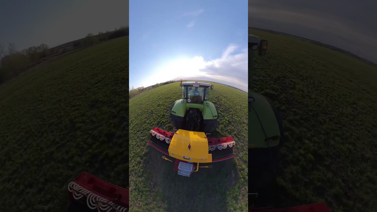 Подсев трав Vredo луговые травяные пастбищные сеялки смотреть онлайн