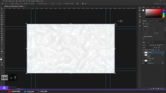 PS Tutorial: How To Make Contour Lines смотреть онлайн