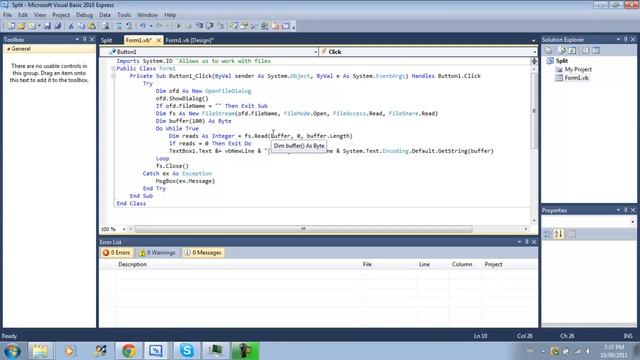 [IO]File Split Tutorial смотреть онлайн