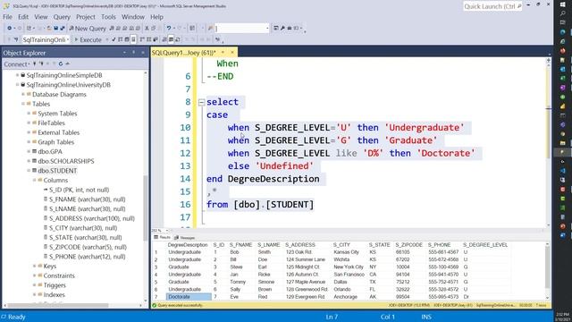 SQL CASE Statement | Quick Tips Ep61 смотреть онлайн